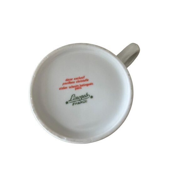 Limoges France Ceramic Lemon Juicer Reamer Squeezer White with Cherries - Picture 11 of 13